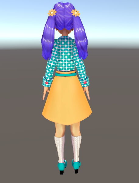 VRChat用アバター 天奈優希 サンプル3ページ目