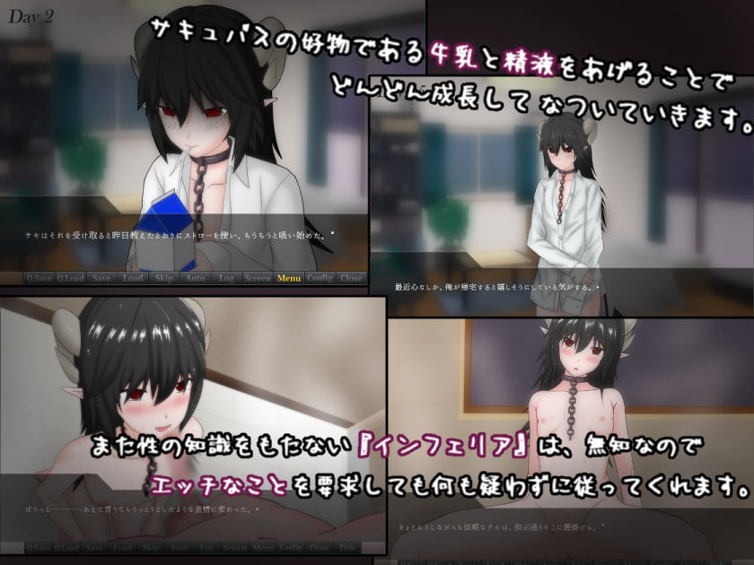 もしもサキュバスの奴●をかってみたら・・・ サンプル2ページ目