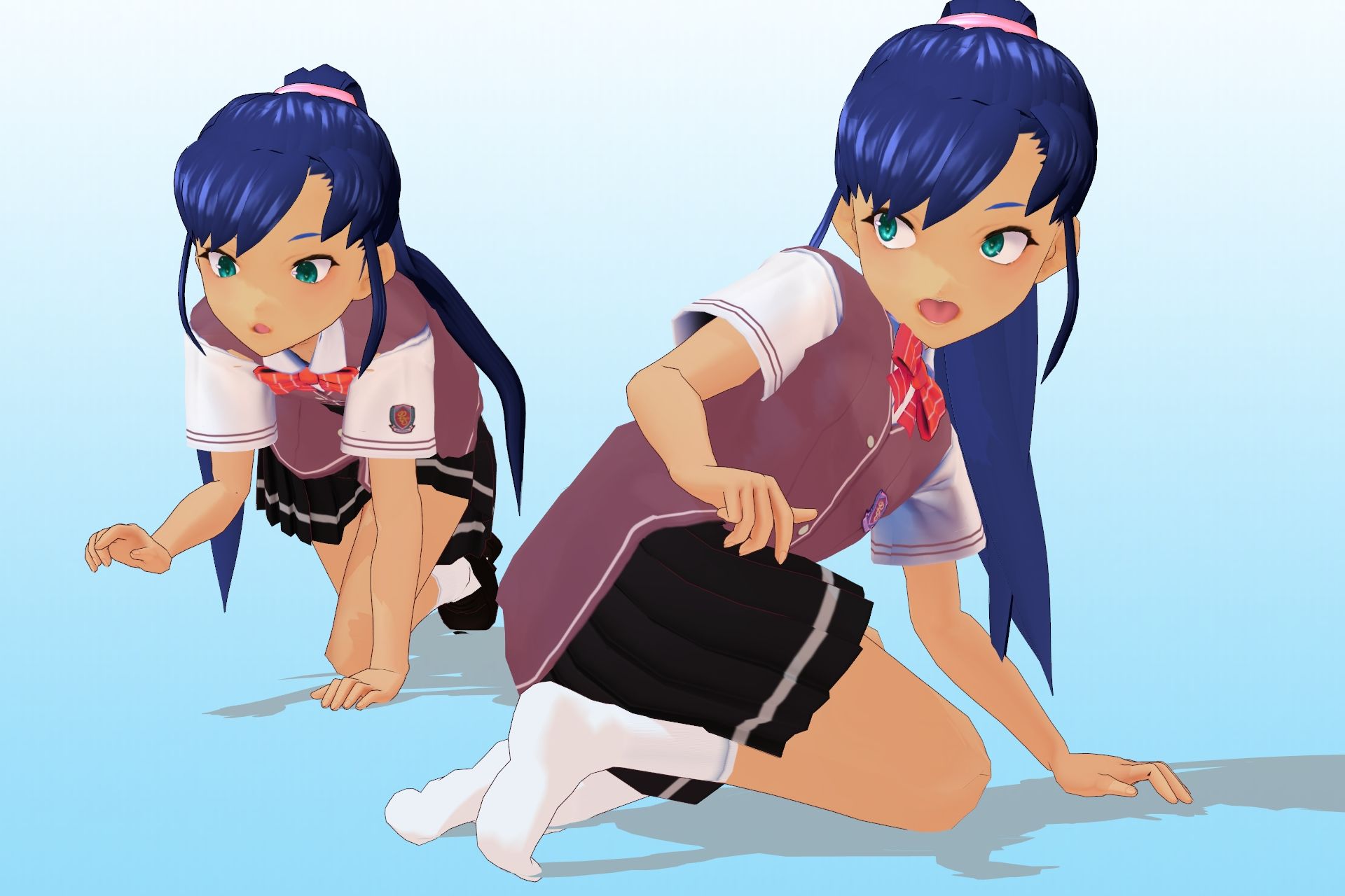 2年3組 出席番号25番 水谷 勇気 夏服3Dモデルデータ サンプル5ページ目