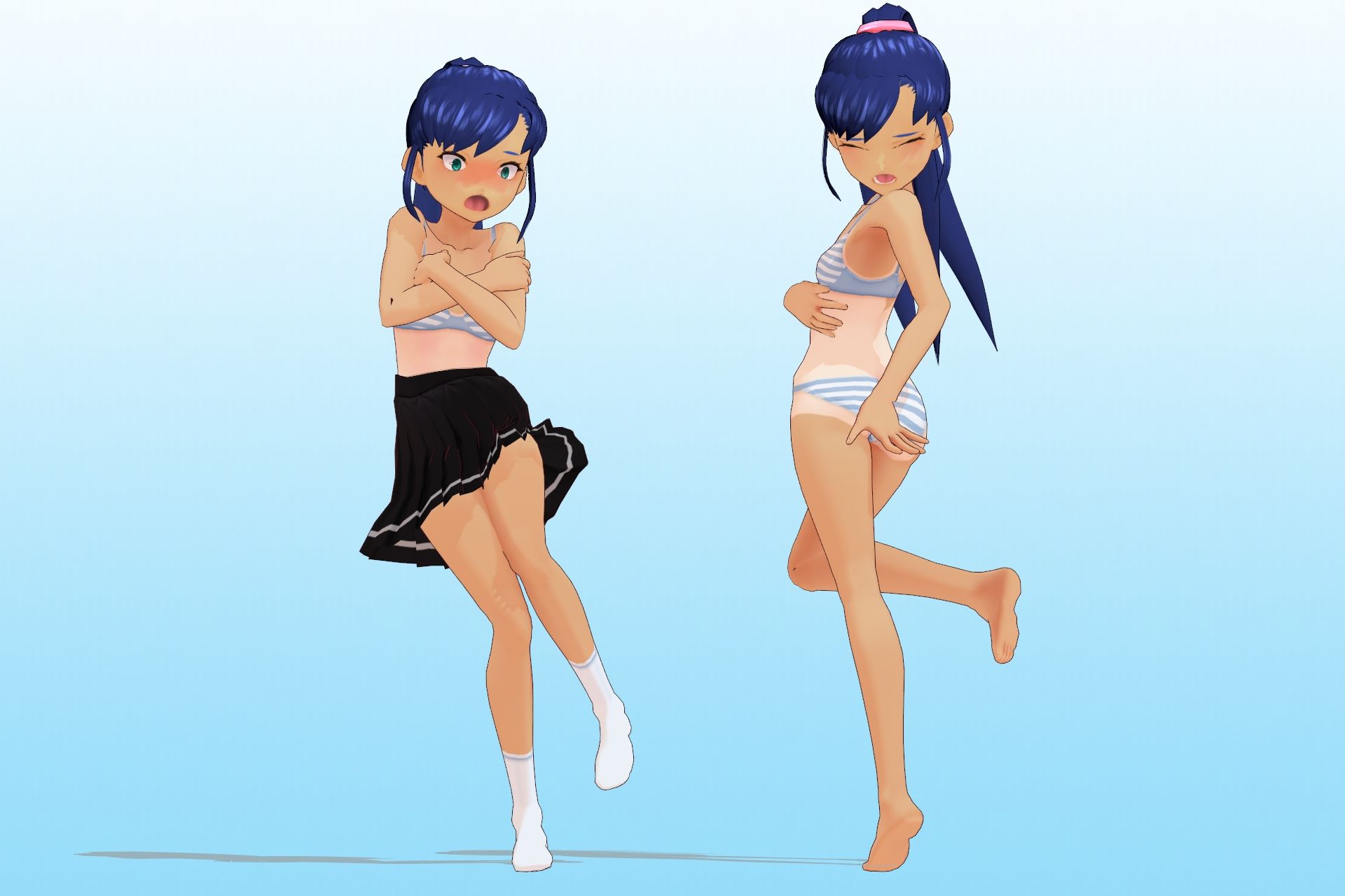 2年3組 出席番号25番 水谷 勇気 夏服3Dモデルデータ サンプル6ページ目