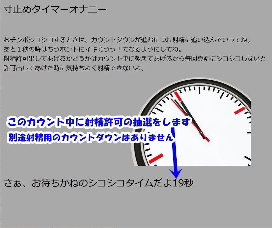 本気でやらないと後悔する焦らし＆寸止めタイマーオナニー サンプル3ページ目