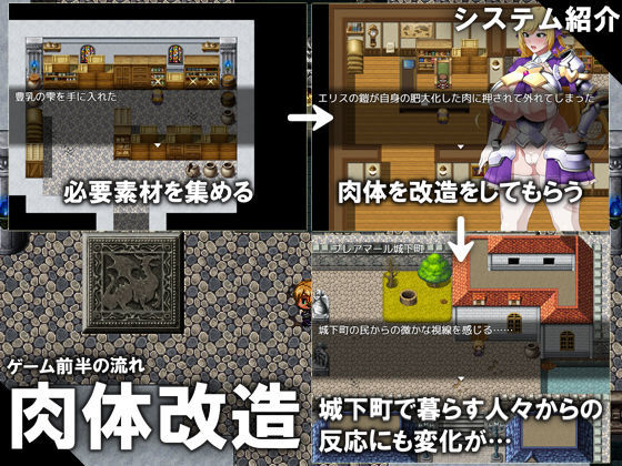 CONTAMINATION 快堕王女の人格・肉体・国家蹂躙RPG サンプル5ページ目