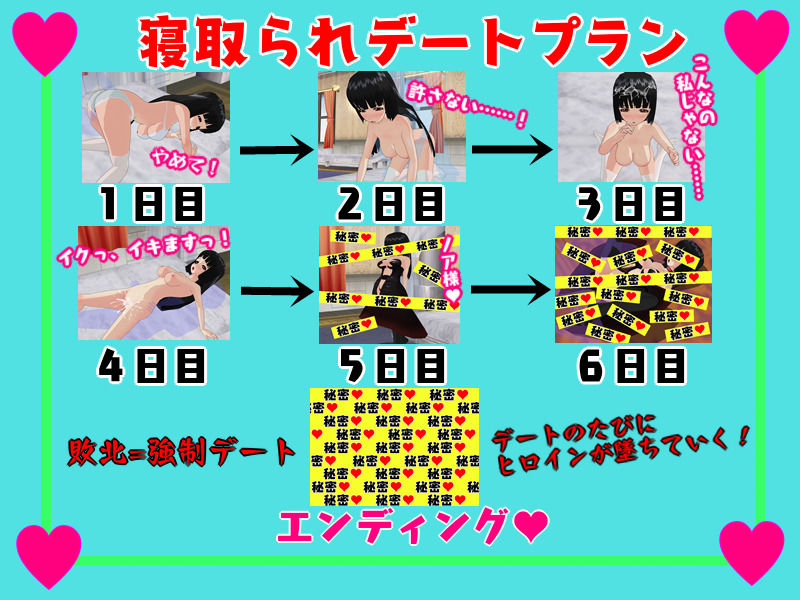 デスティニータクティクス 〜アイツと彼女たちの七日間〜 サンプル3ページ目