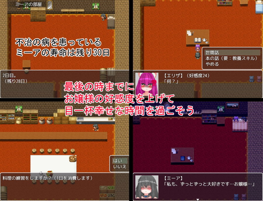世界一幸せな奴●の少女とその奴●の事が大好きな発情期のツンデレ猫耳お嬢様 サンプル2ページ目