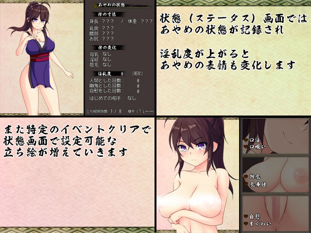 夜陰のあやめver1.12 サンプル3ページ目
