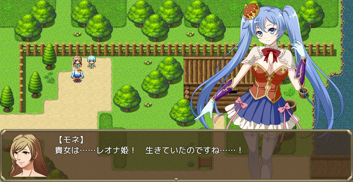 なりそこない女王とゴブリン退治！ サンプル3ページ目