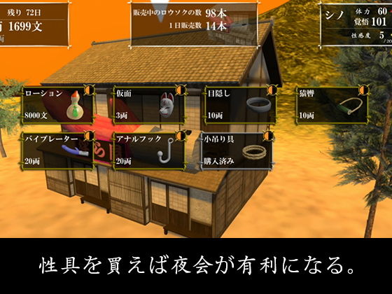 シノの蝋燭夜会 サンプル7ページ目