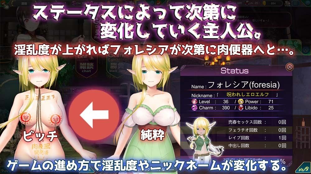 フォレシア呪われた誓約 サンプル3ページ目