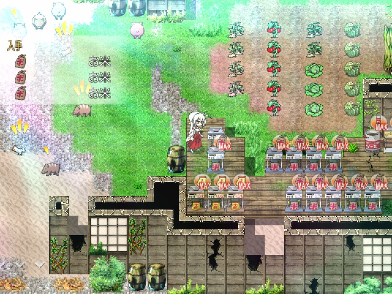 蘇る退魔巫女（仮） サンプル8ページ目