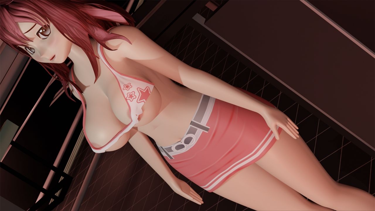 巨乳ラウンドガール乳揺れ野球拳3D サンプル5ページ目
