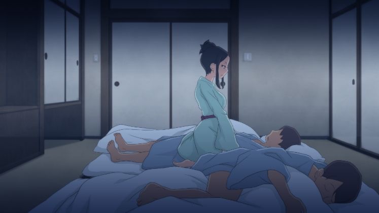 寝ている旦那の横で寝取られた件 S嬢編 サンプル1ページ目