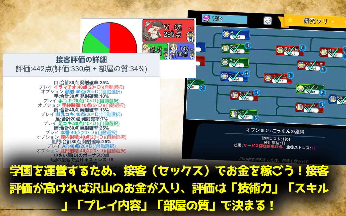 モン娘学園（DLSiteで大ヒット！バグ対応済みの動作安定版） サンプル1ページ目