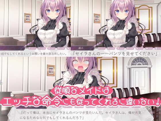 ご主人様、セイラに夢みたいないちゃラブご奉仕させていただけますか サンプル2ページ目