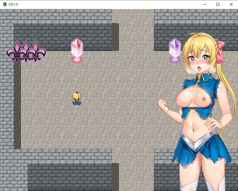 姫騎士リディナと淫欲のダンジョン サンプル6ページ目