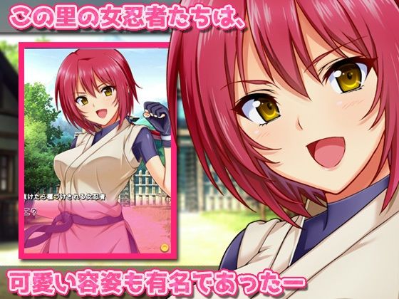 敗北後、強●妊娠しなくてはいけない女忍者の里〜オナニー用ミニゲーム サンプル1ページ目