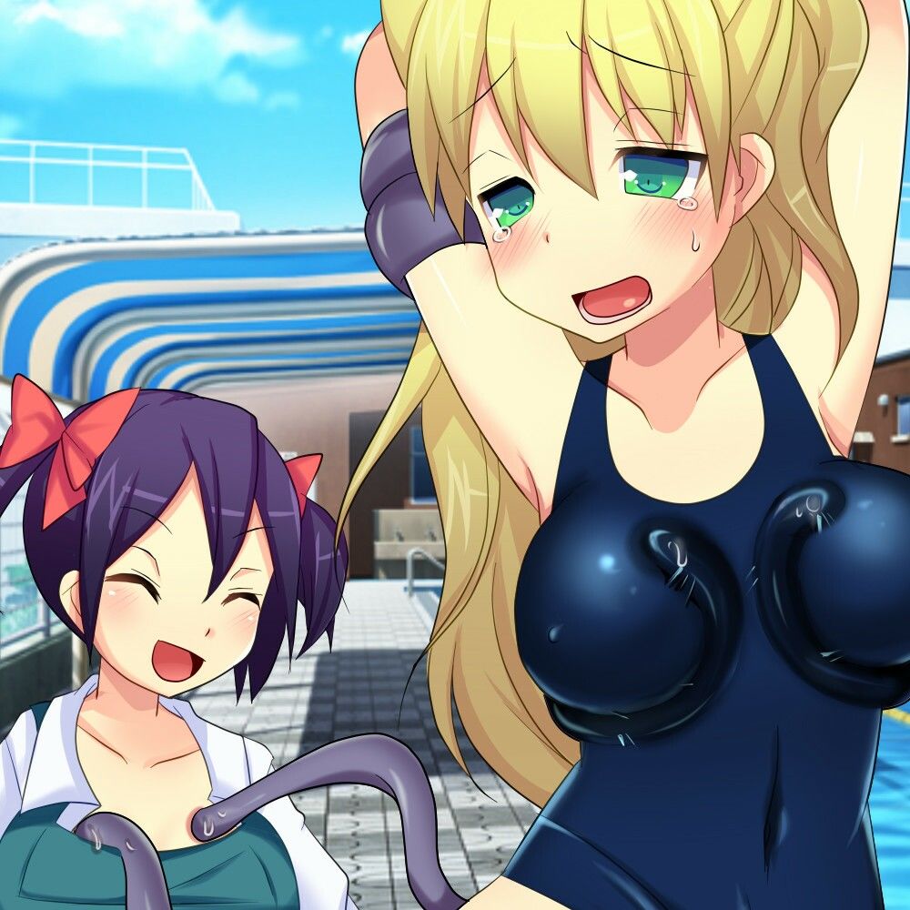 乳を吸い取る触手 サンプル5ページ目