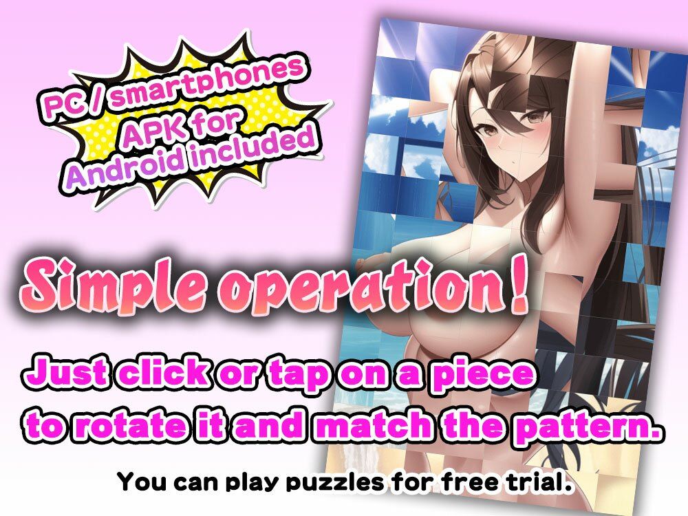 Puzzle ＆ Waifu VOL.02 ［English version］ サンプル2ページ目