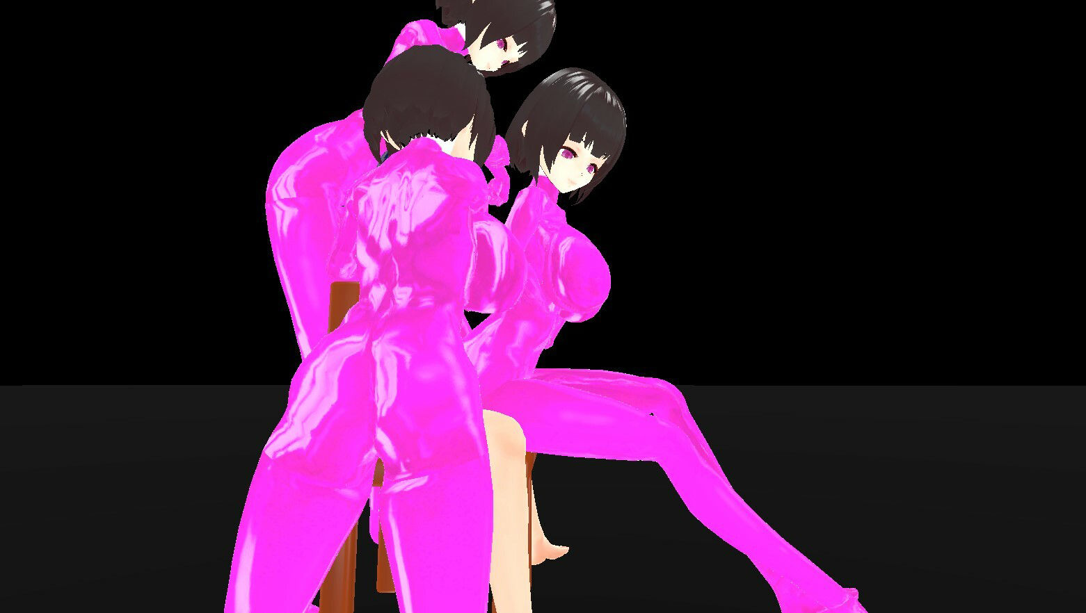 むちむちにゅるにゅるピンクハーレム サンプル6ページ目