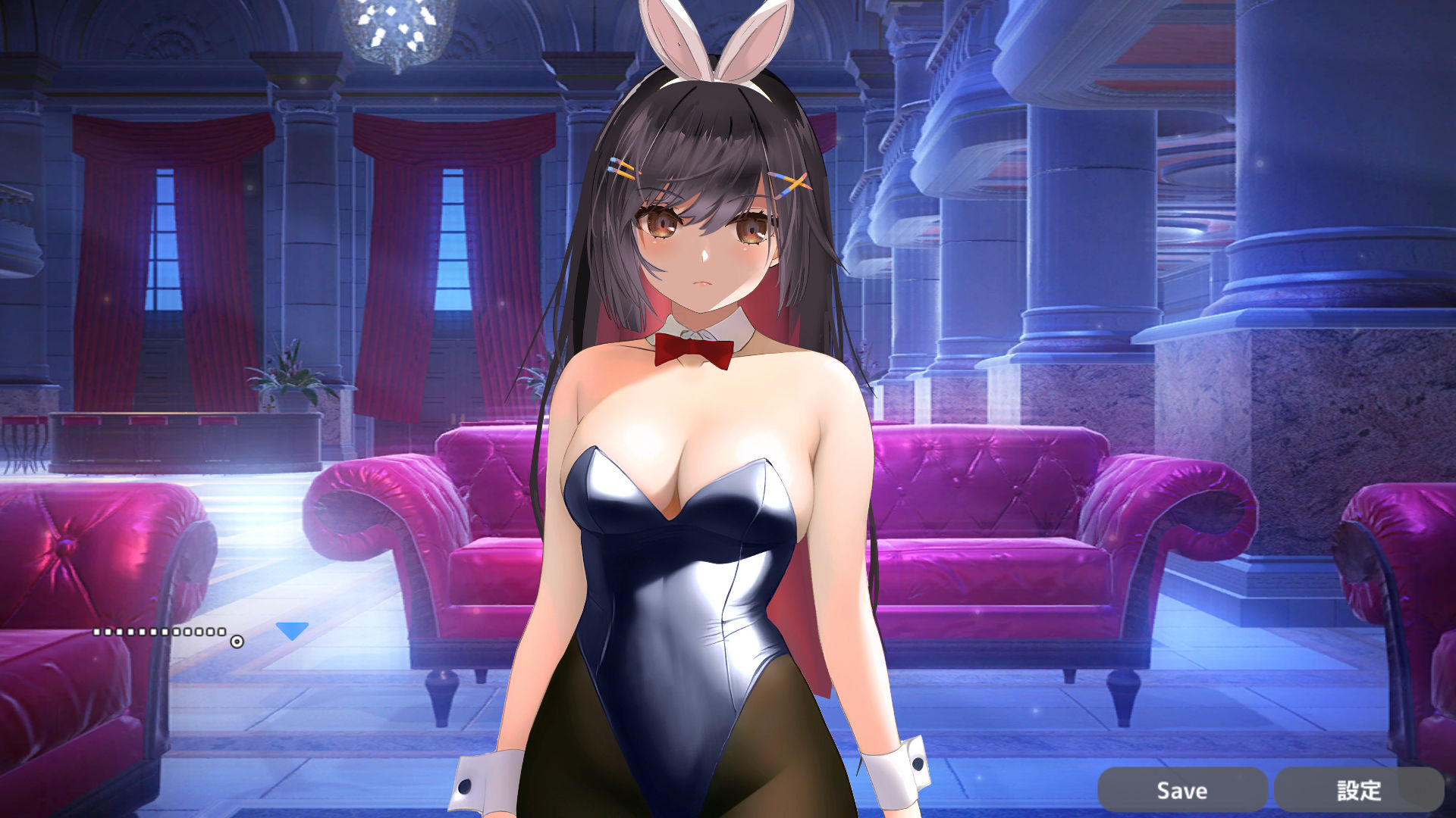 【Live2Dゲーム】バニーとNTR●ックス！？カジノで脱衣トランプゲーム！ サンプル7ページ目