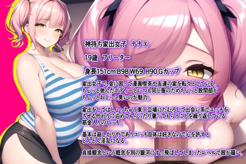 援JOYパパカツ！お金のために股を開いちゃう貞操観念崩壊淫乱パパ活援交ビッチと中出し種付けえっち！金の力でメス豚たちの肉体を貪り尽くせ！ サンプル3ページ目