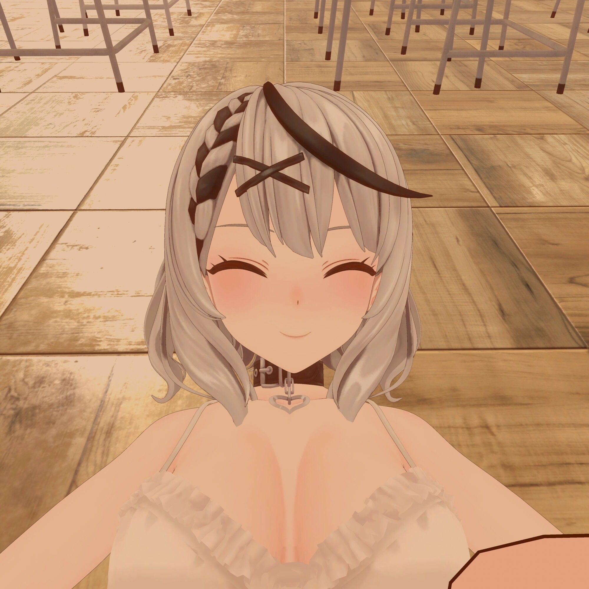 【VR/非VR 対応】沙花叉ク〇ヱと正常位えっち 【日本語/English】 サンプル2ページ目