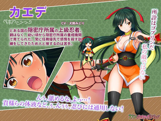 ゴブリンのエロトラップダンジョン 奥手くノ一とくっころ黒騎士〜追加孕み袋2〜 DLC3 サンプル3ページ目