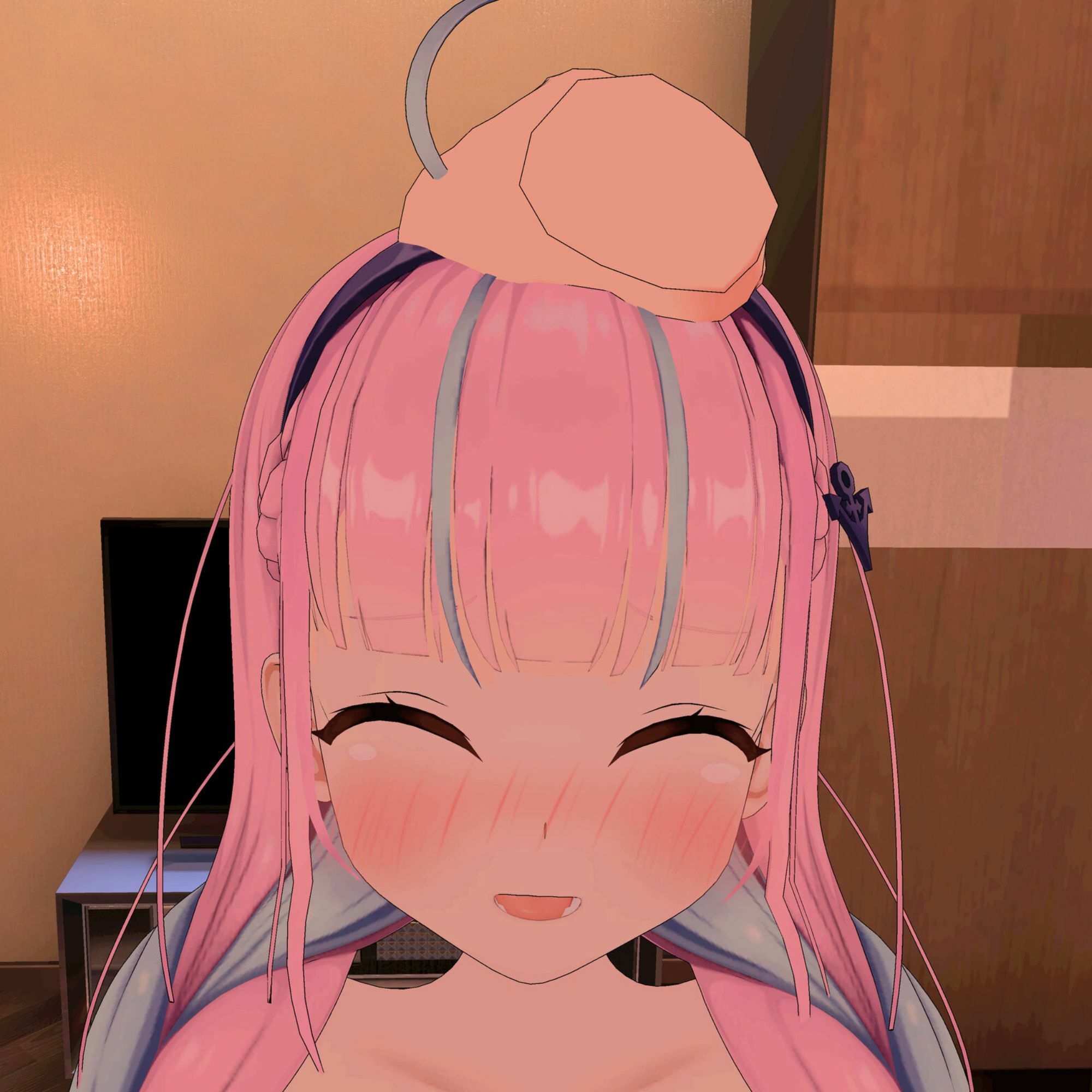 【VR対応】あくたんとホテルで騎乗位えっち【日本語/English】 サンプル5ページ目