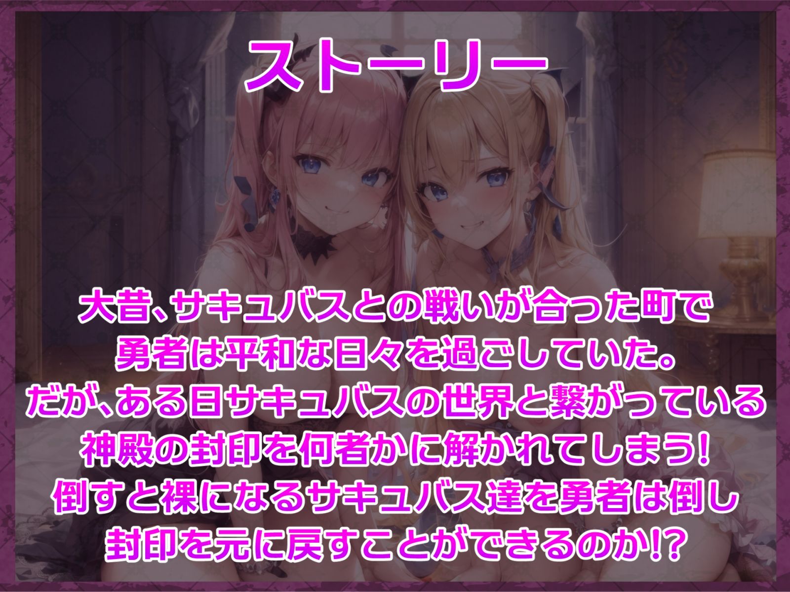 サキュバス・クエスト！ 〜脱がせて攻略・MAP戦闘型RPG〜 サンプル7ページ目