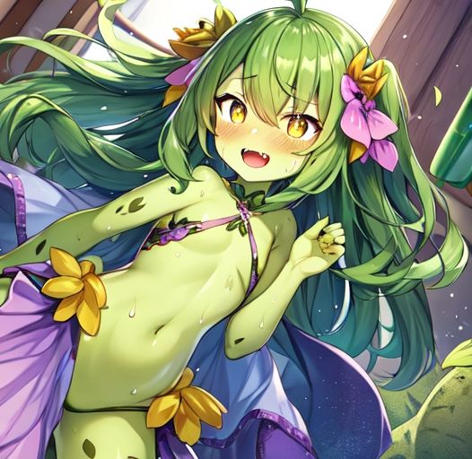 アルラウネの花姫ガーデニング サンプル2ページ目