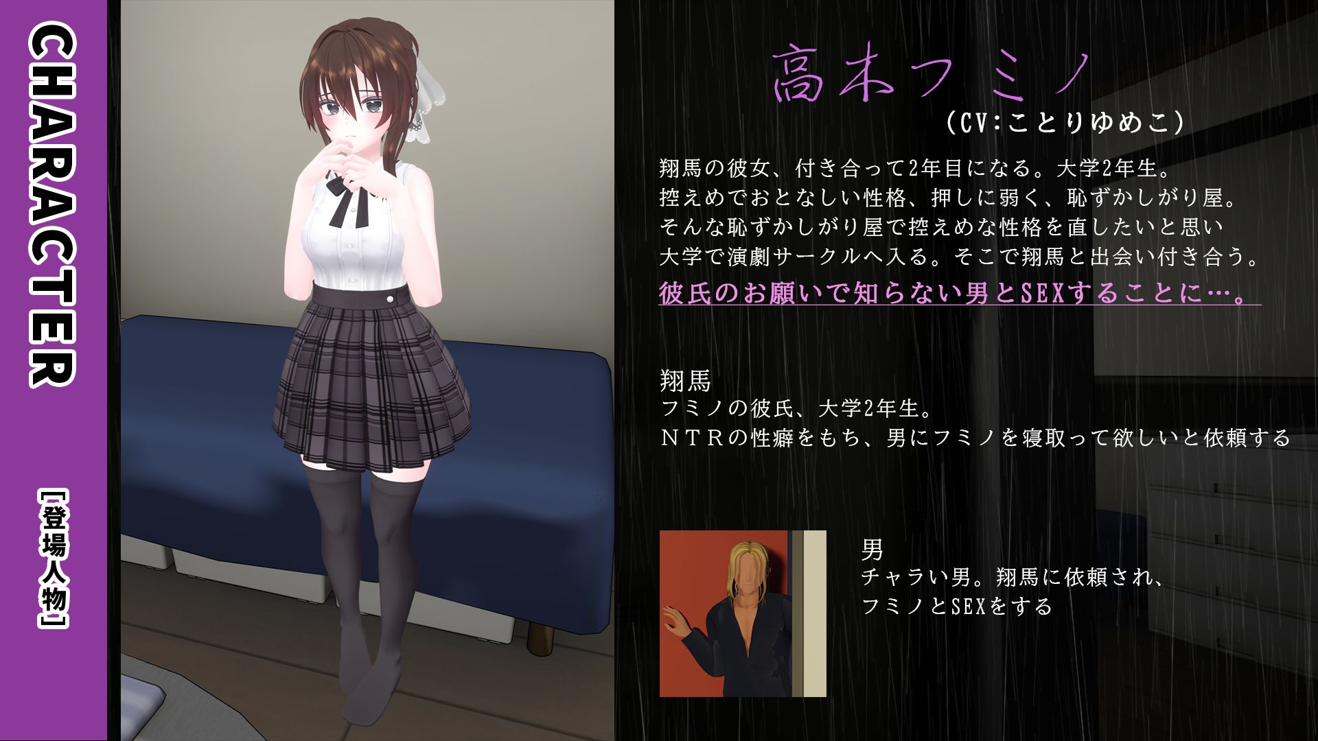 長雨〜僕の清楚彼女を寝取らせてハメ撮りしてもらいました〜 サンプル3ページ目
