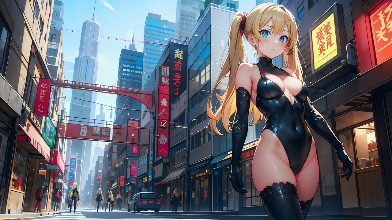 バウンティーハンターシャロン サンプル1ページ目