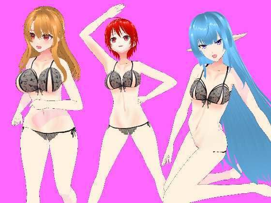 Gee-kun-soft character 下着02 サンプル1ページ目