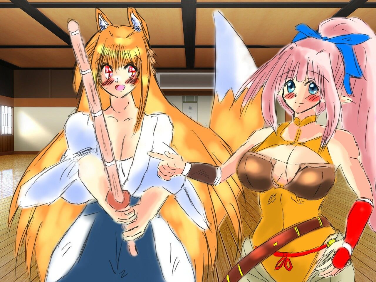 黒き翼の大天使〜外伝・お狐様の道しるべ サンプル3ページ目