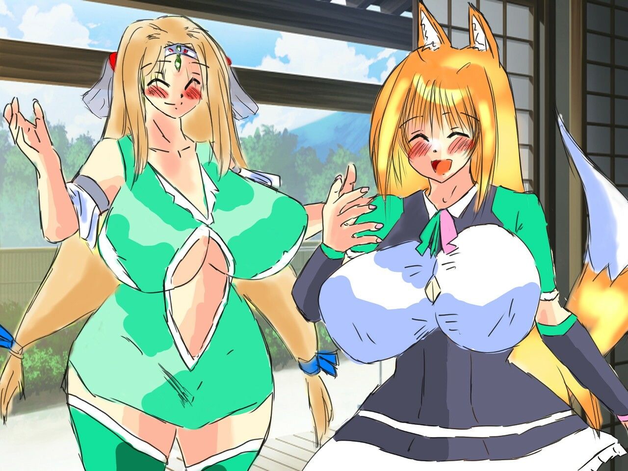 黒き翼の大天使〜外伝・お狐様の道しるべ サンプル4ページ目