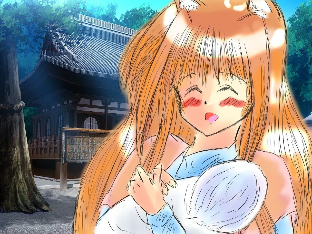 黒き翼の大天使〜外伝・お狐様の道しるべ サンプル10ページ目