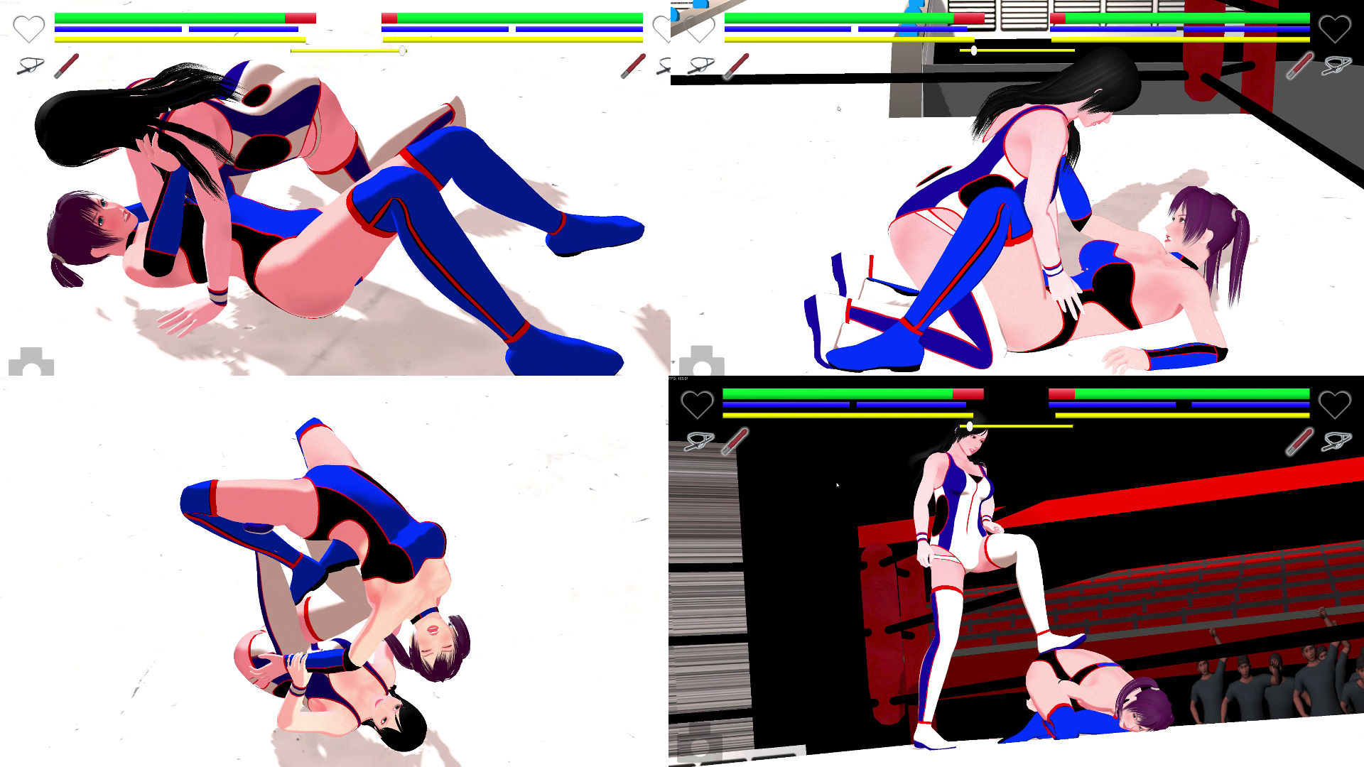 RUMBLE BLAZING サンプル1ページ目