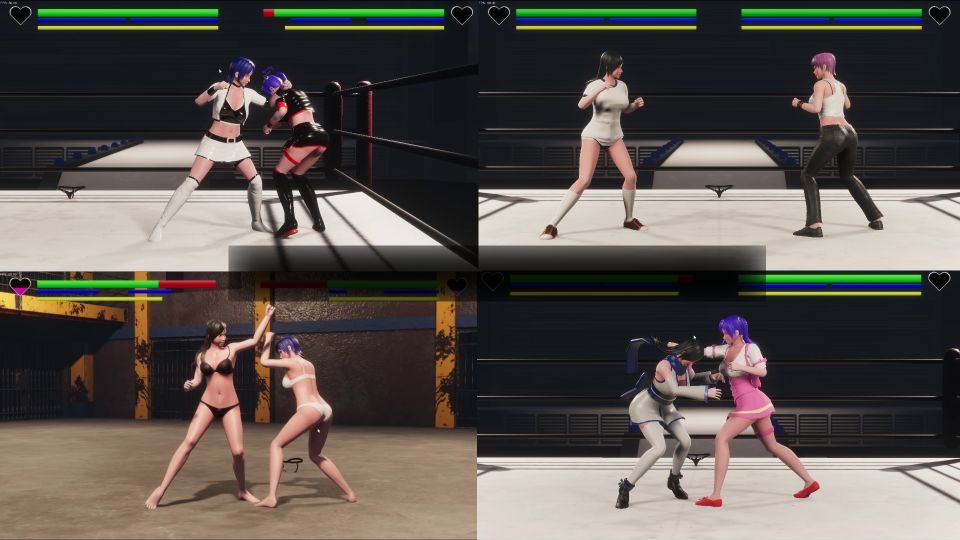 RUMBLE BLAZING サンプル4ページ目