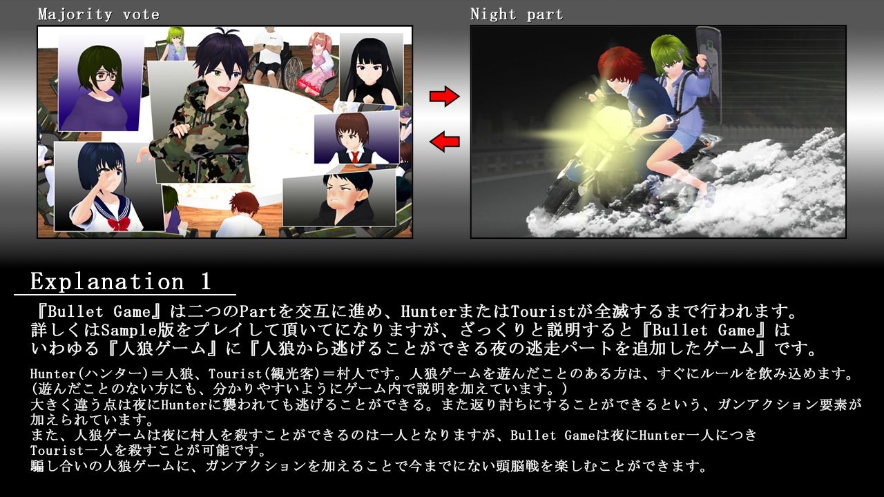 Bullets Game サンプル2ページ目
