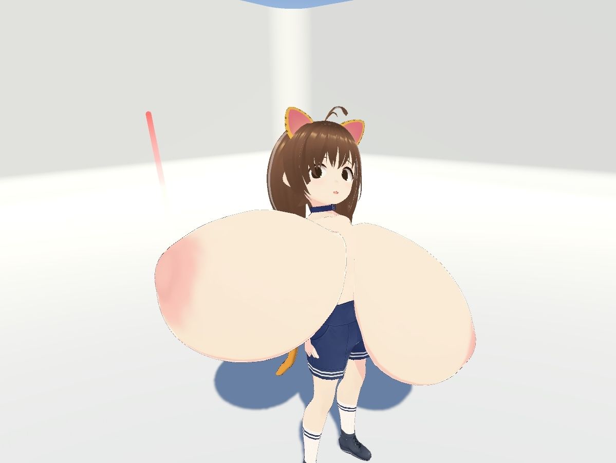 おさわりおっぱい3D＋ サンプル3ページ目