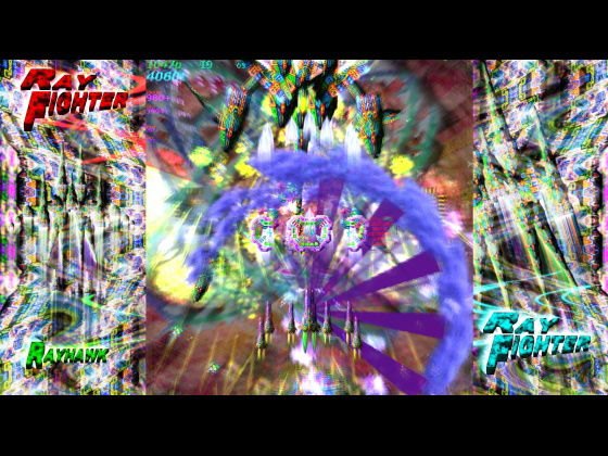 RAY FIGHTER サンプル1ページ目