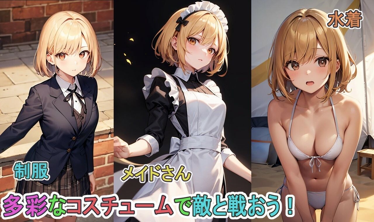 戦うメイドとコスプレ宇宙基地 サンプル5ページ目