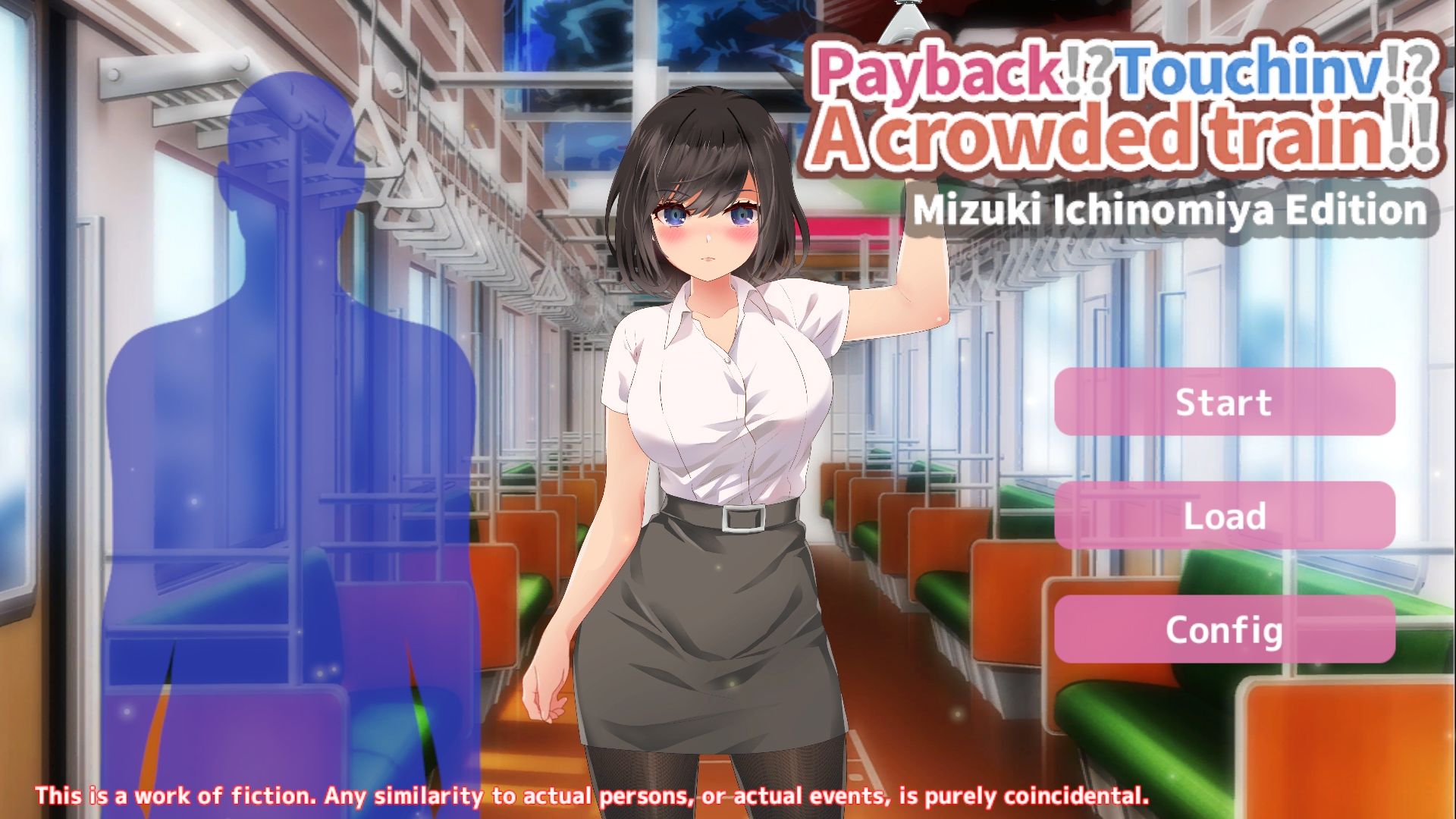 Payback！？ Touchinv！？ A crowded train！！ Mizuki Ichinomiya Edition サンプル1ページ目