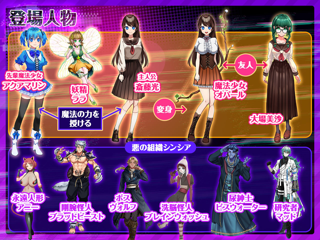 魔法少女オパール サンプル6ページ目