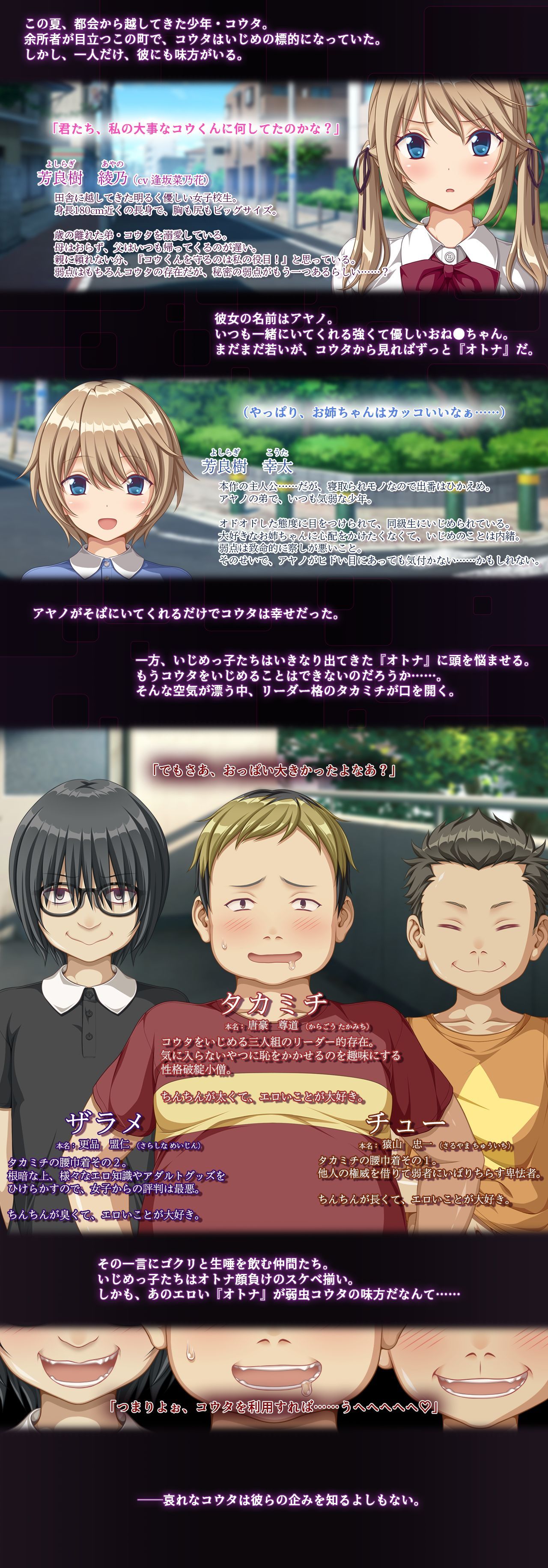 いじめっ子に犯●れる僕の姉 サンプル10ページ目