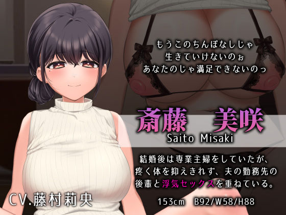 妻の浮気セックスを遠隔操作してガン見 サンプル1ページ目