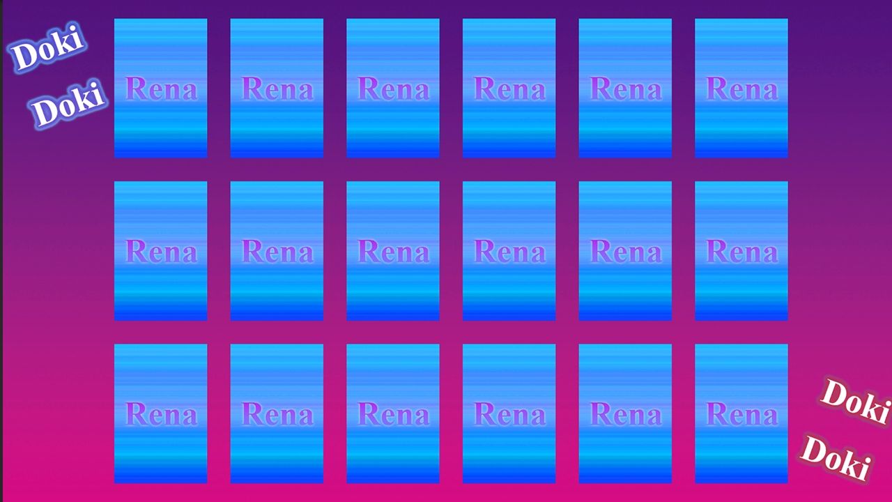 RenaのDokiDoki神経衰弱ゲーム2 サンプル3ページ目