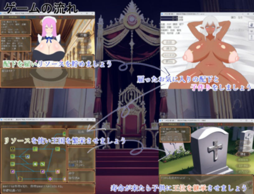 少年王の言う通り！〜宮廷のモブ娘達と子孫繫栄孕ませックス！〜 サンプル8ページ目