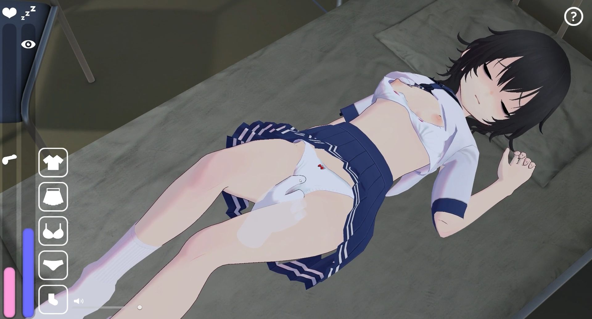 ねぶそくちゃんとおさわりゴースト？ サンプル1ページ目