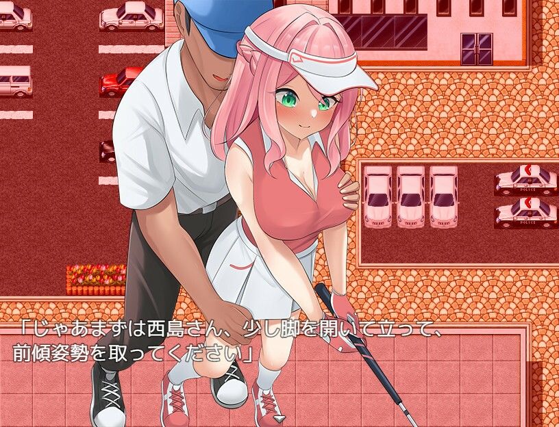 透け服？女子社員ノーパンゴルフ接待 〜ゴルフは棒と玉と穴のスポーツです〜 サンプル4ページ目