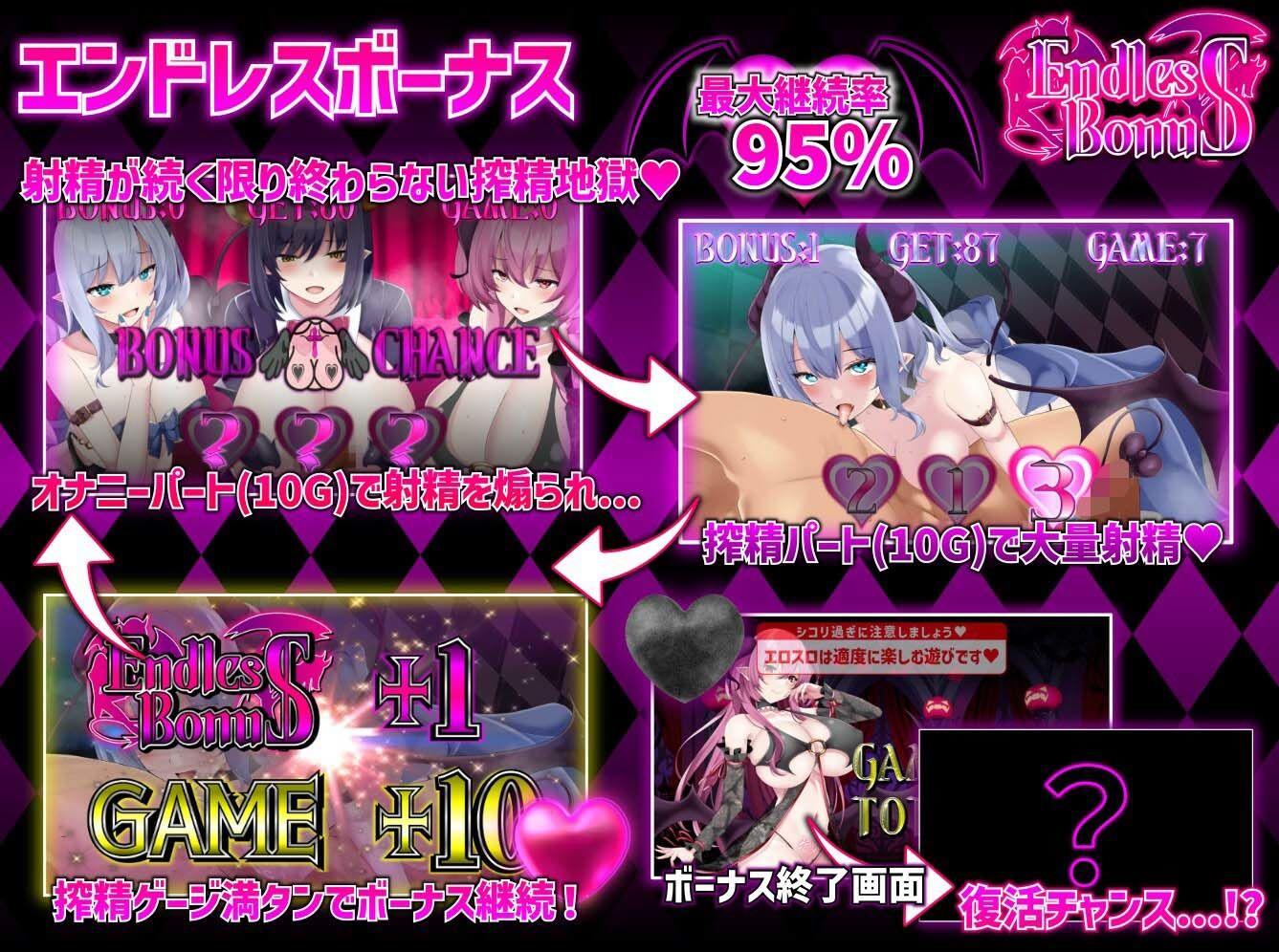 サキュバスカジノ〜淫魔城サキュバス〜 サンプル8ページ目